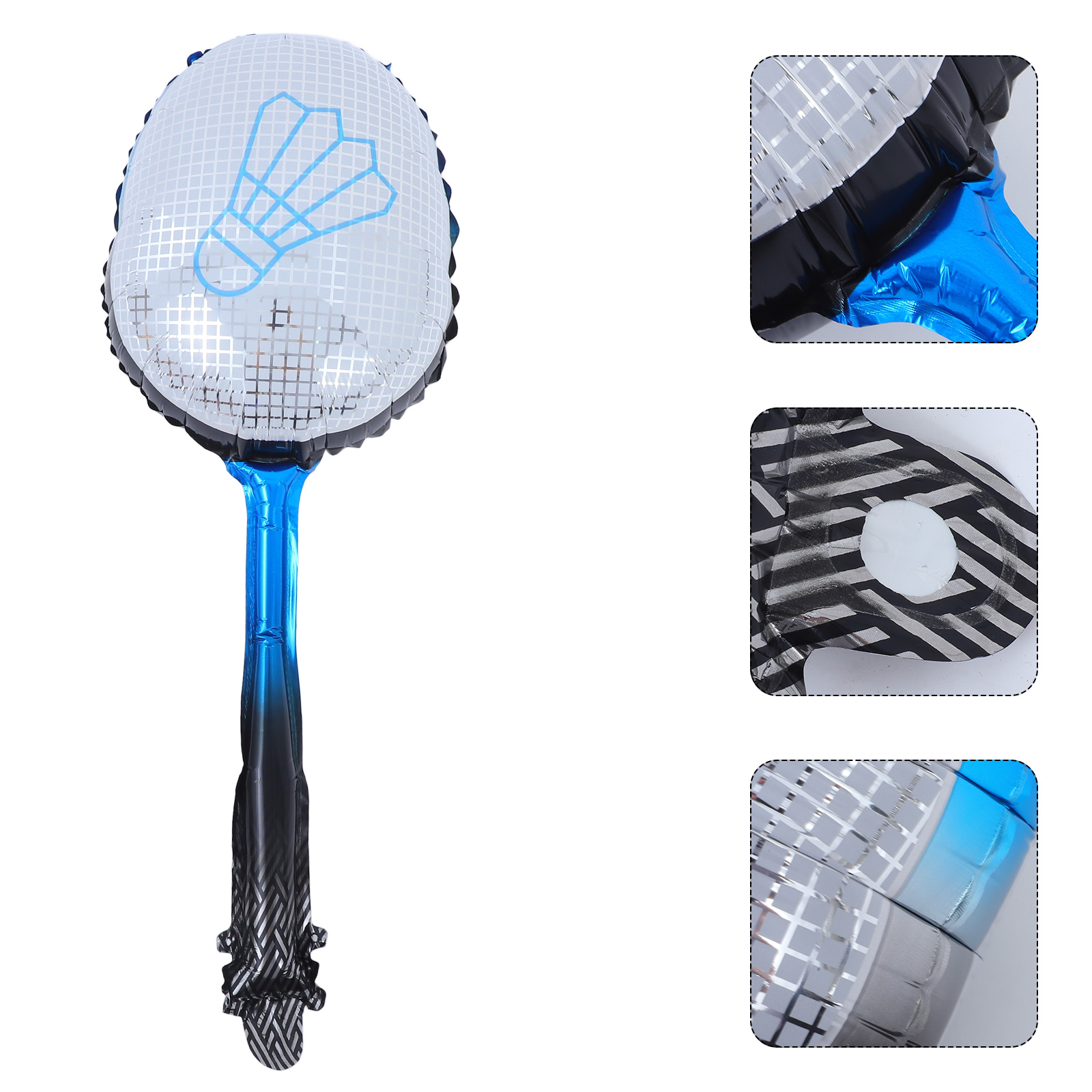 Badminton Equipment - 4 Pcs Aluminum Foil Badminton Racket