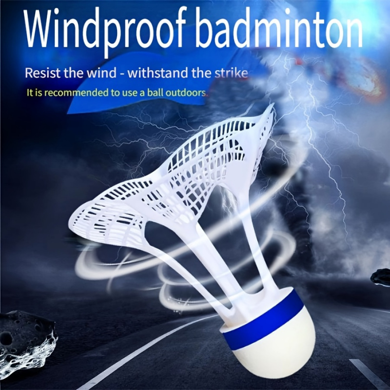 Badminton House - 10pcs Wind-Resistant Badminton-Perfect For Outdoor Badminton