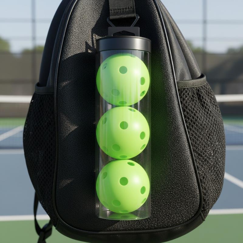 Badminton House - Transparent Pickleball Storage Box With Lid