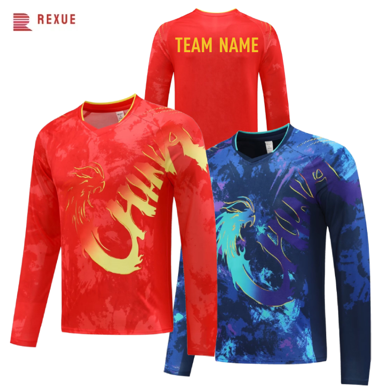 Badminton Hall - China Dragon Long Sleeve Table Tennis