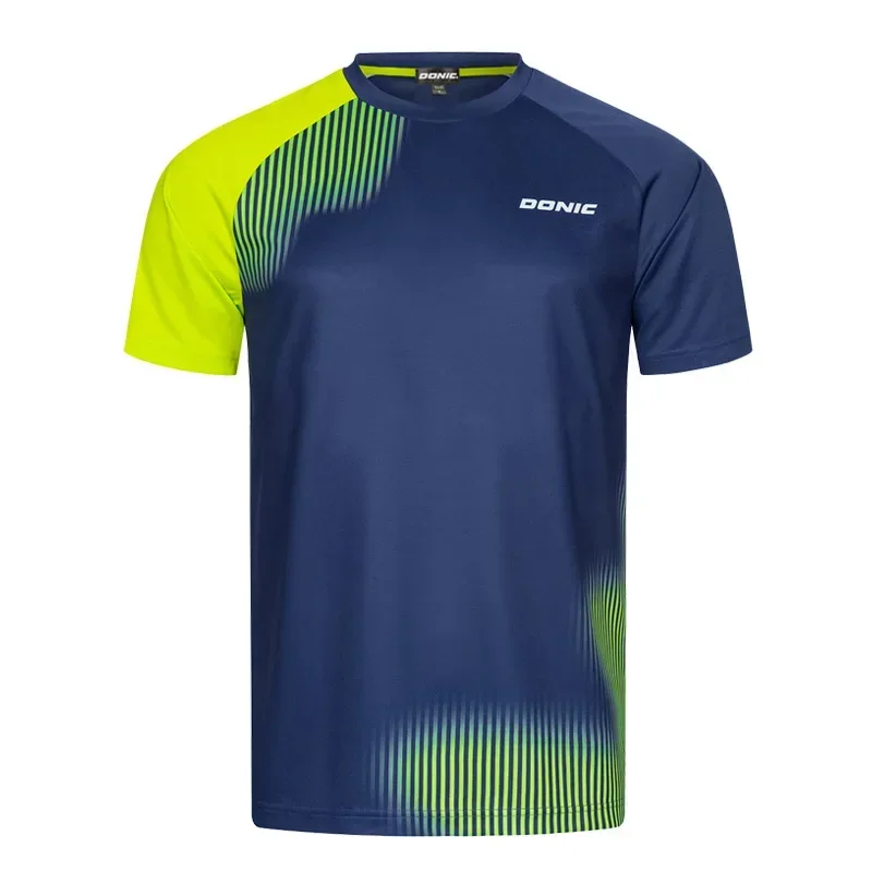Badminton Hall - Men Table Tennis T-Shirt Undercurrent Pattern