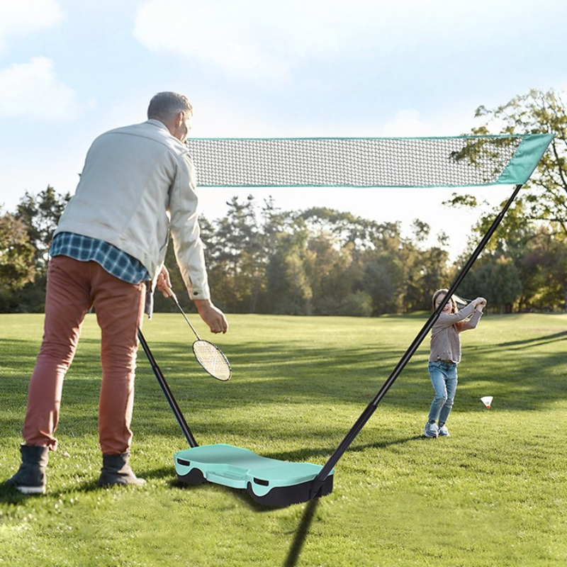 Badminton Area - Foldable Badminton Net Bracket Portable Badminton