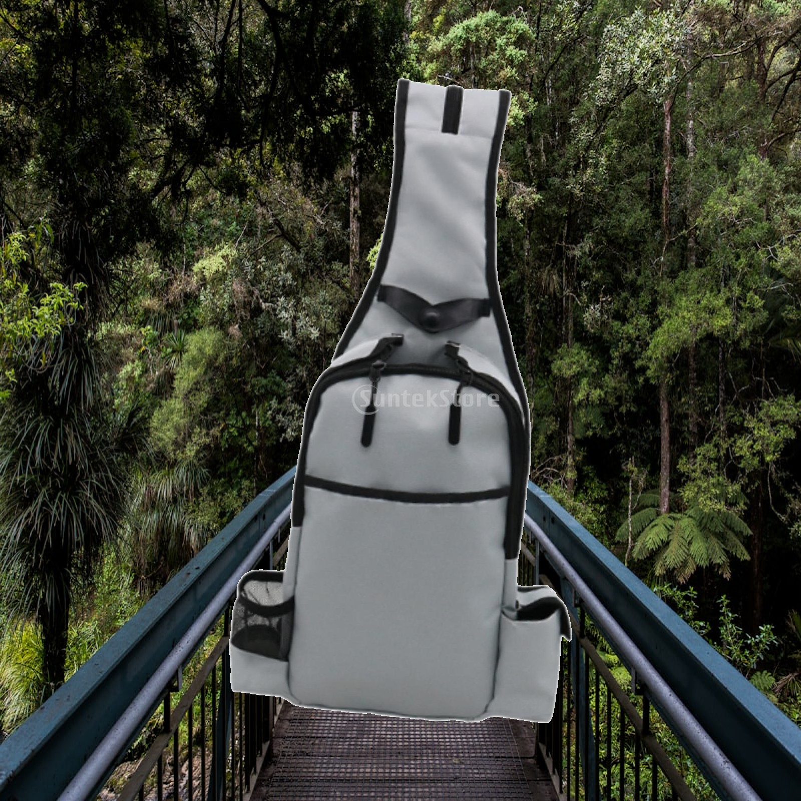 Badminton Equipment - Badminton Squash Racquet Carrier Rucksack Multi
