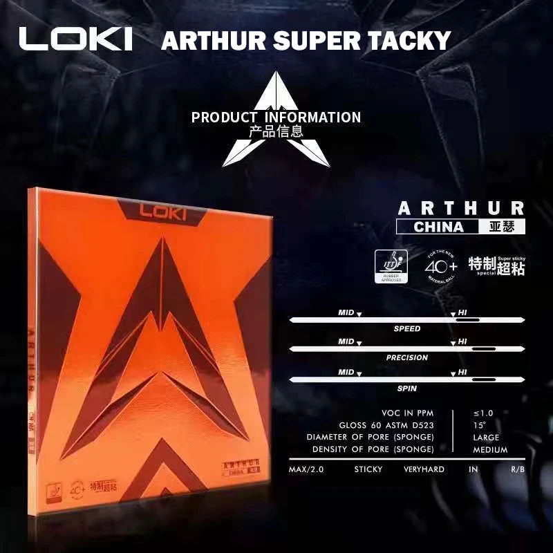 Genuine Original LOKI ARTHUR T - Badminton Europe reseña y precio
