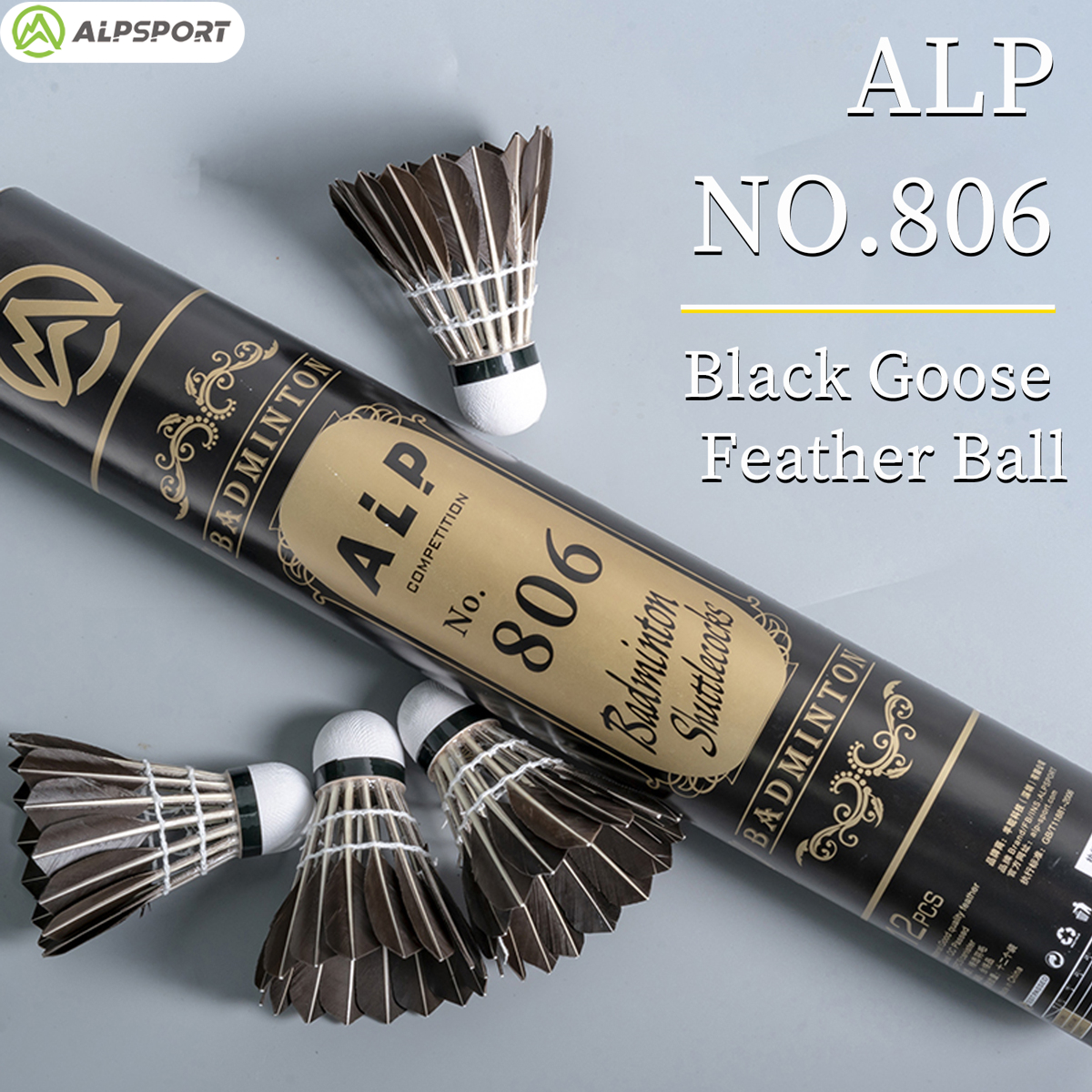 ALP 806 Badminton Shuttlecocks - Badminton Nylon Shuttlecock reseña y precio