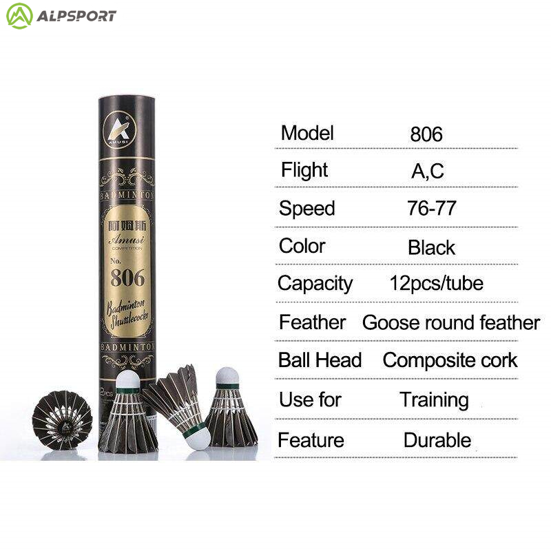 ALP 806 Badminton Shuttlecocks - Badminton Nylon Shuttlecock reseña y precio