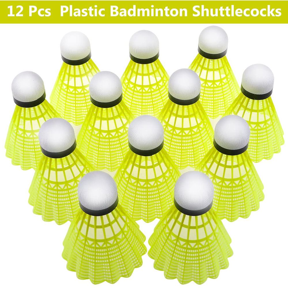 Nylon Badminton Shuttlecocks w - Badminton Nylon Shuttlecock reseña y precio