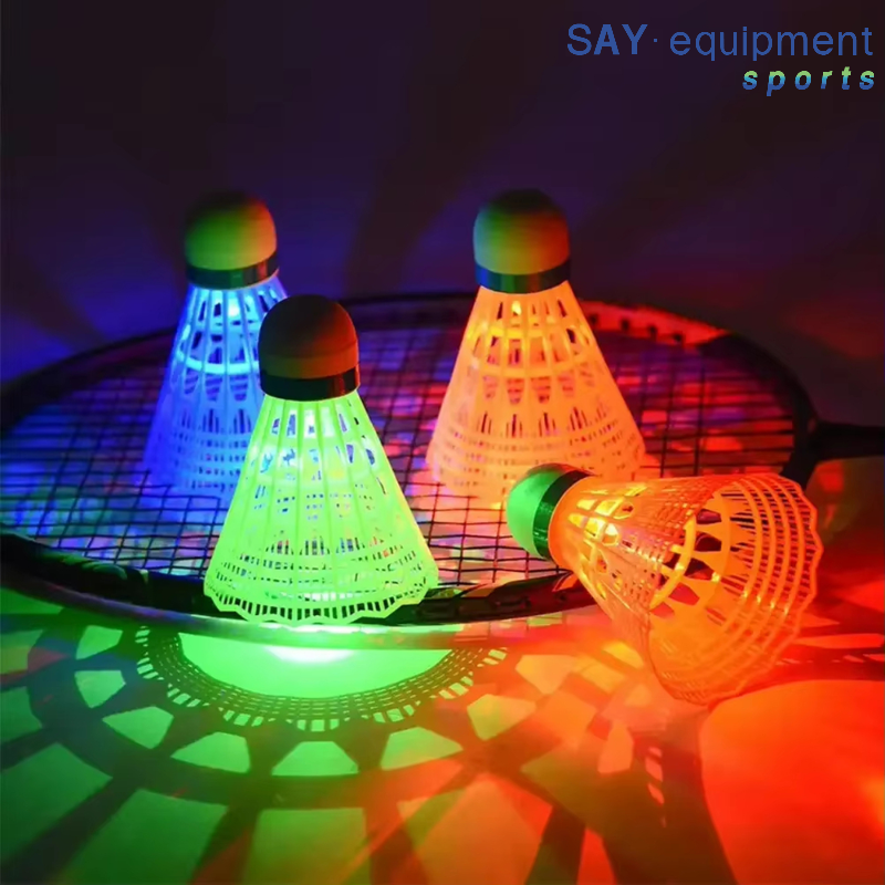 6Pcs LED Badminton Ball Glowin - Badminton Nylon Shuttlecock reseña y precio