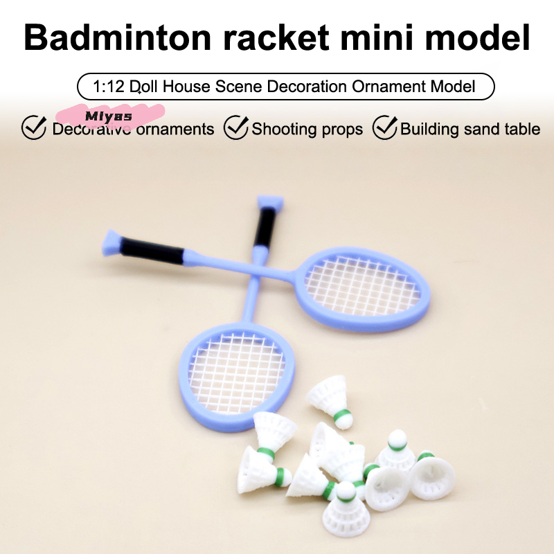 1Pair Miniature Badminton Rack - Badminton House reseña y precio