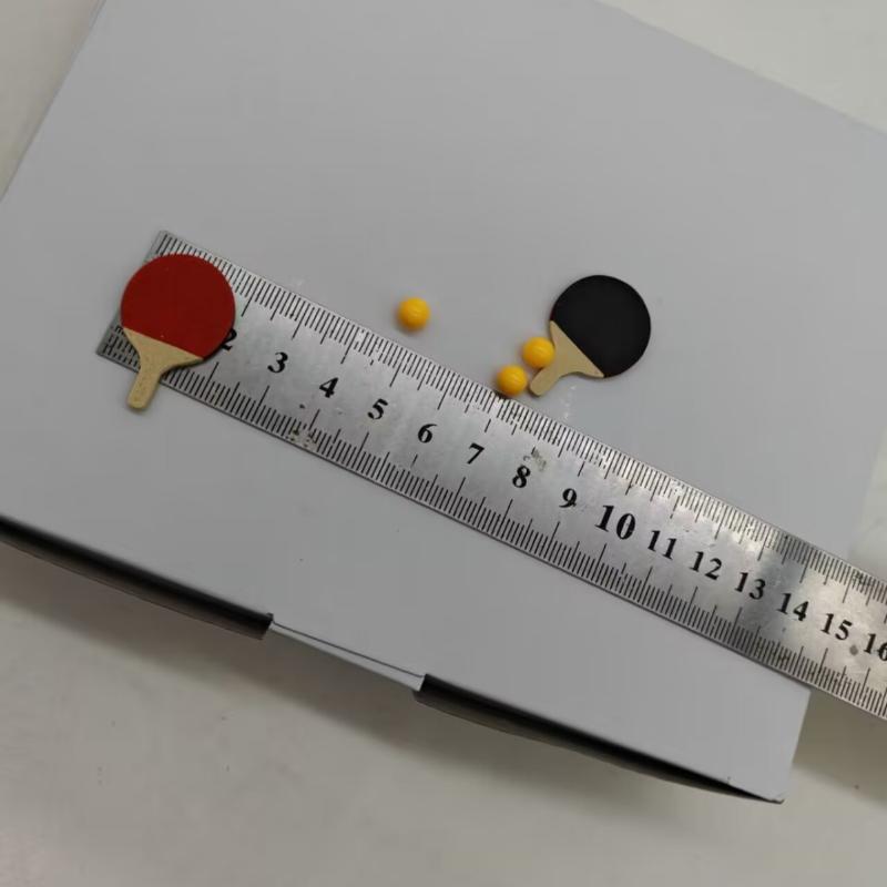 1Set Dollhouse Miniature Ping  - Badminton Europe reseña y precio