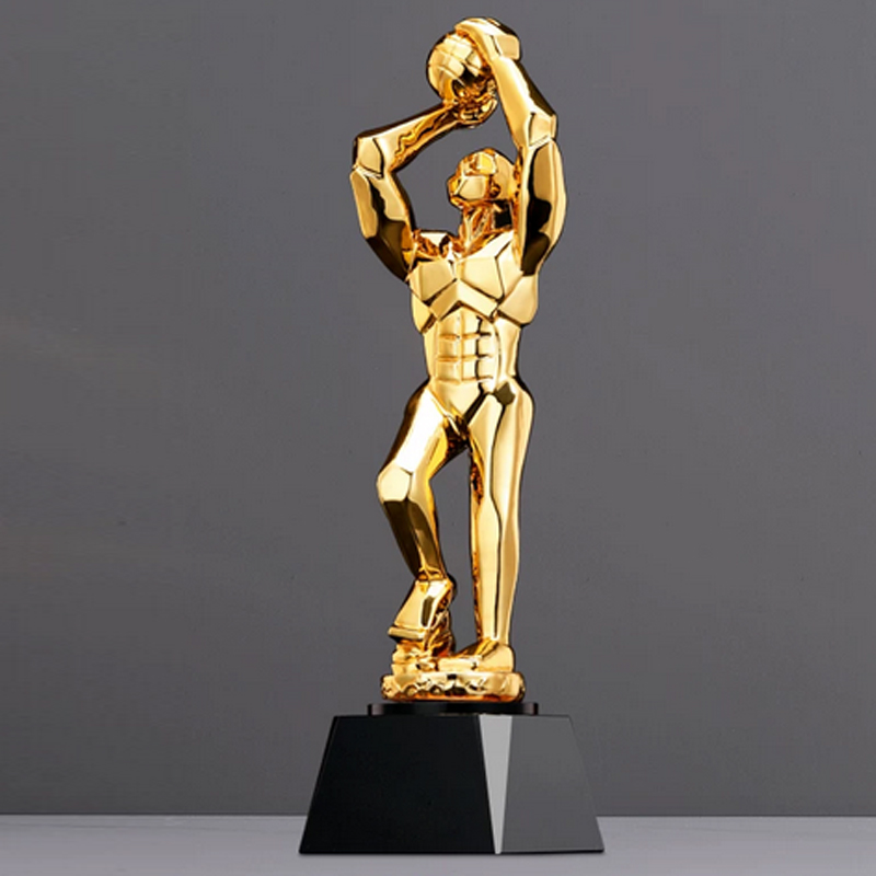 Customized Resin Trophy For Vo - Badminton Europe reseña y precio