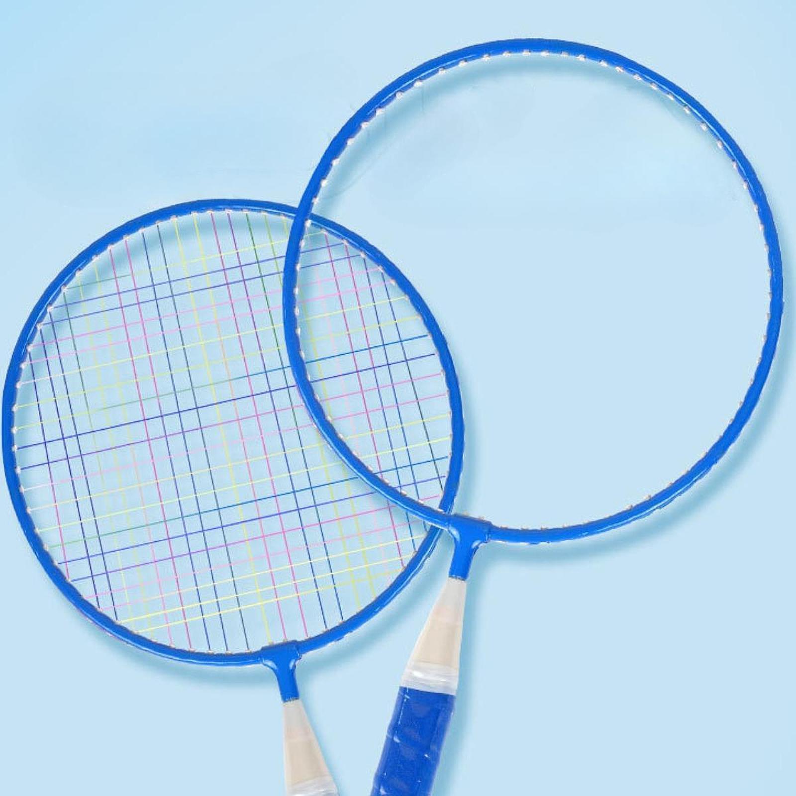 Kids Badminton Rackets Set Bad - Badminton Nylon Shuttlecock reseña y precio