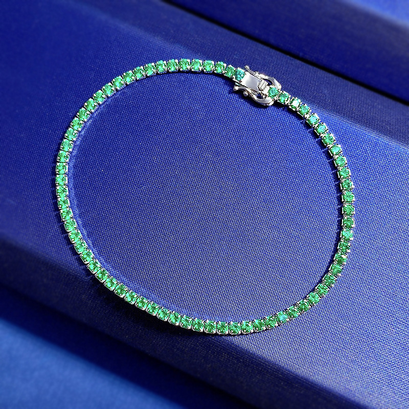 S925 sterling silver bracelet, - Badminton Europe reseña y precio