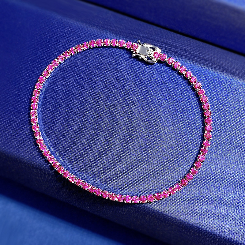 S925 sterling silver bracelet, - Badminton Europe reseña y precio