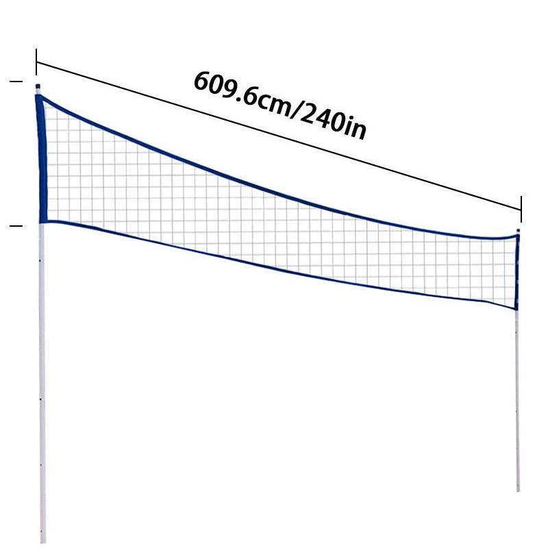 Portable Badminton Net Trainin - Badminton Area reseña y precio