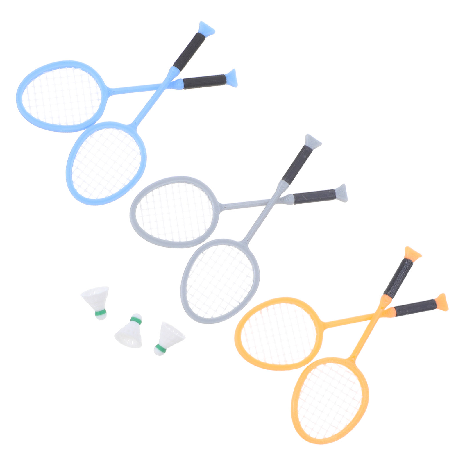 3Sets Miniature Badminton Rack - Badminton Europe reseña y precio