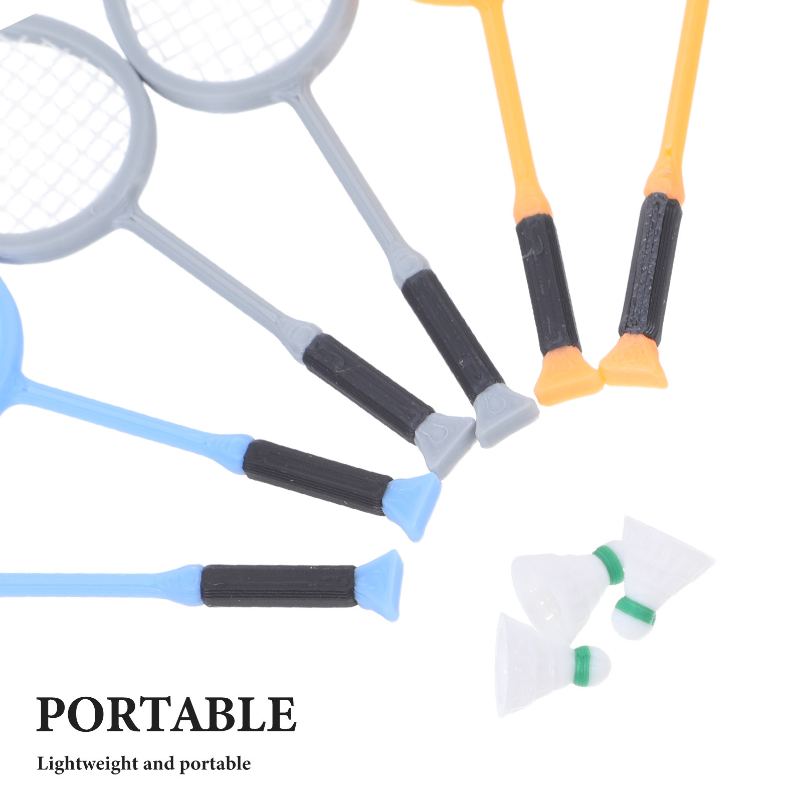 3Sets Miniature Badminton Rack - Badminton Europe reseña y precio