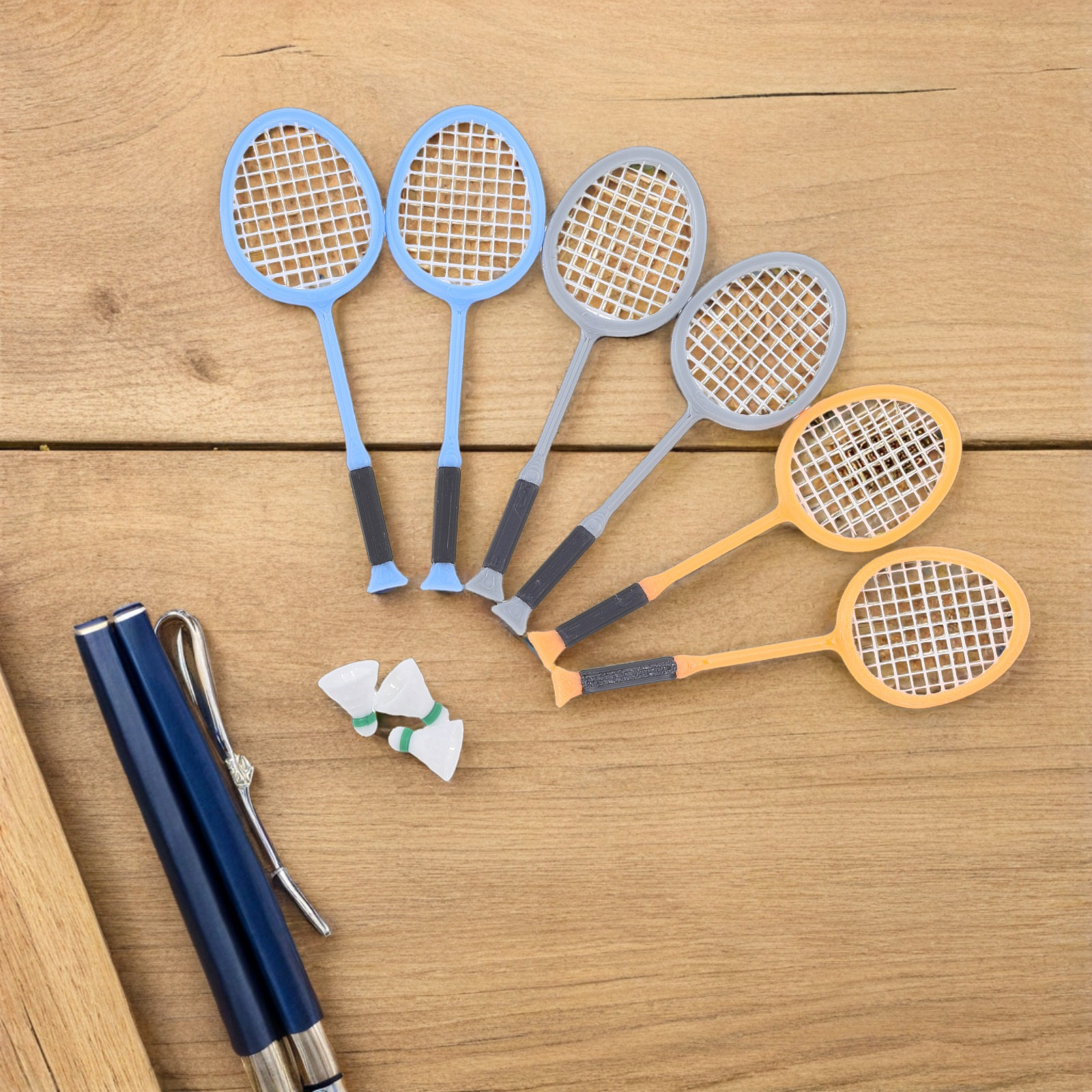 3Sets Miniature Badminton Rack - Badminton Europe reseña y precio