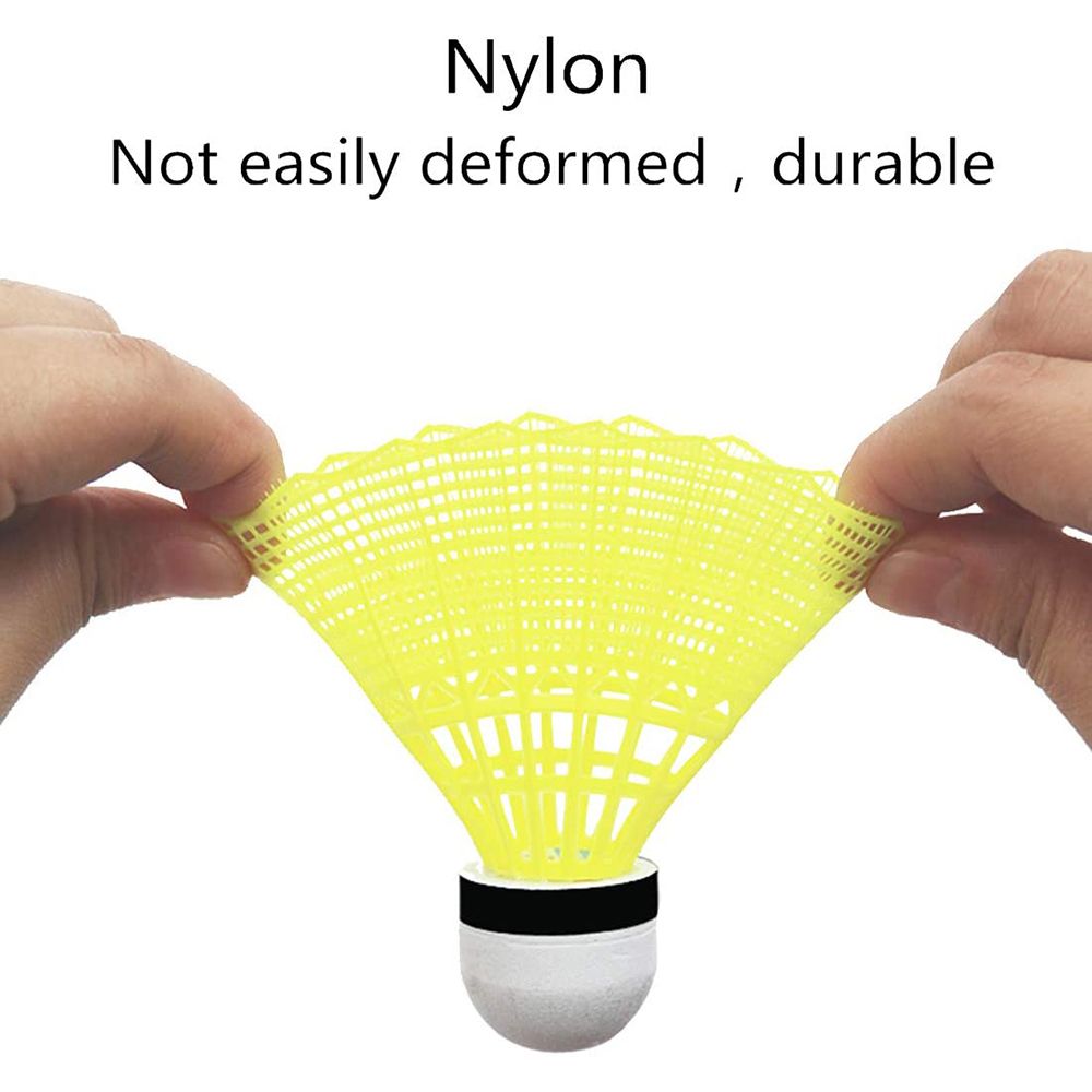6/12PCS Green Badminton Balls  - Badminton Nylon Shuttlecock reseña y precio