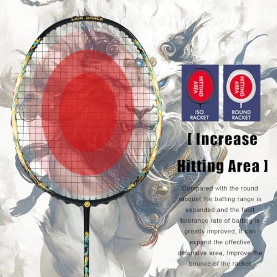 Lion Dance Chinese Style 6U G5 - Badminton Area reseña y precio