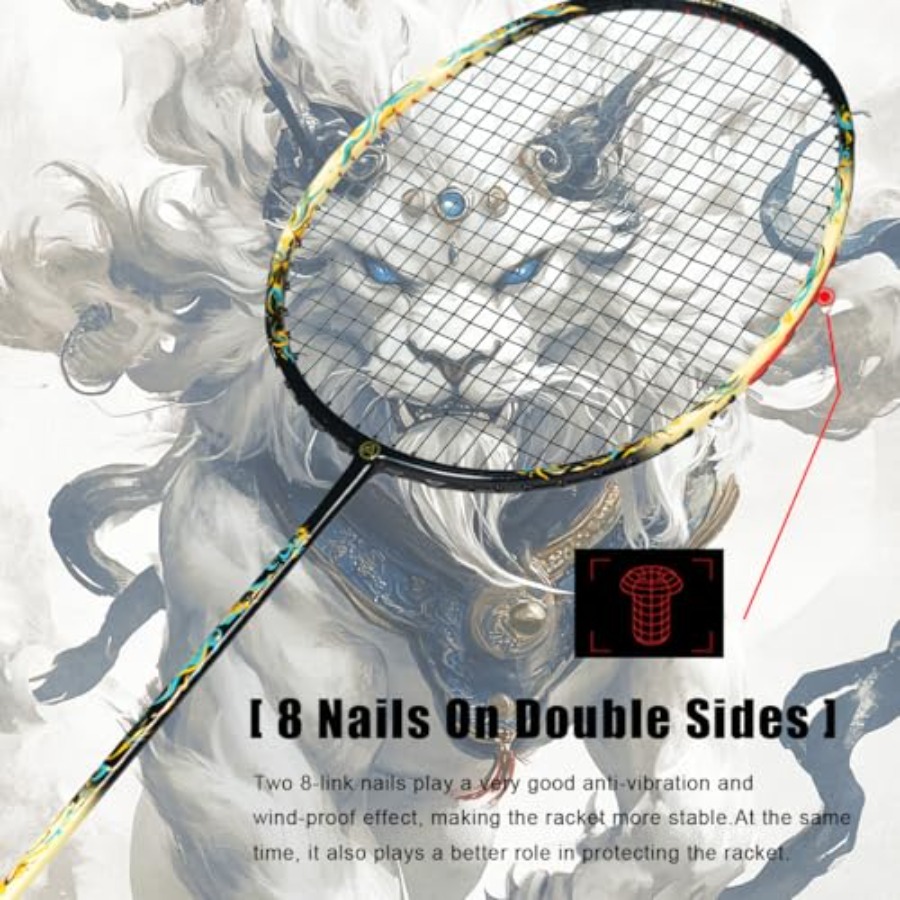 Lion Dance Chinese Style 6U G5 - Badminton Area reseña y precio