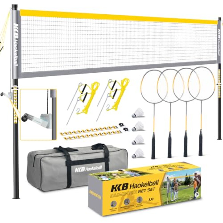 Backyard outdoor badminton set - Badminton Area reseña y precio