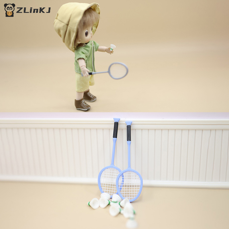 ▶1Pair 1:12 Dollhouse Simulati - Badminton House reseña y precio