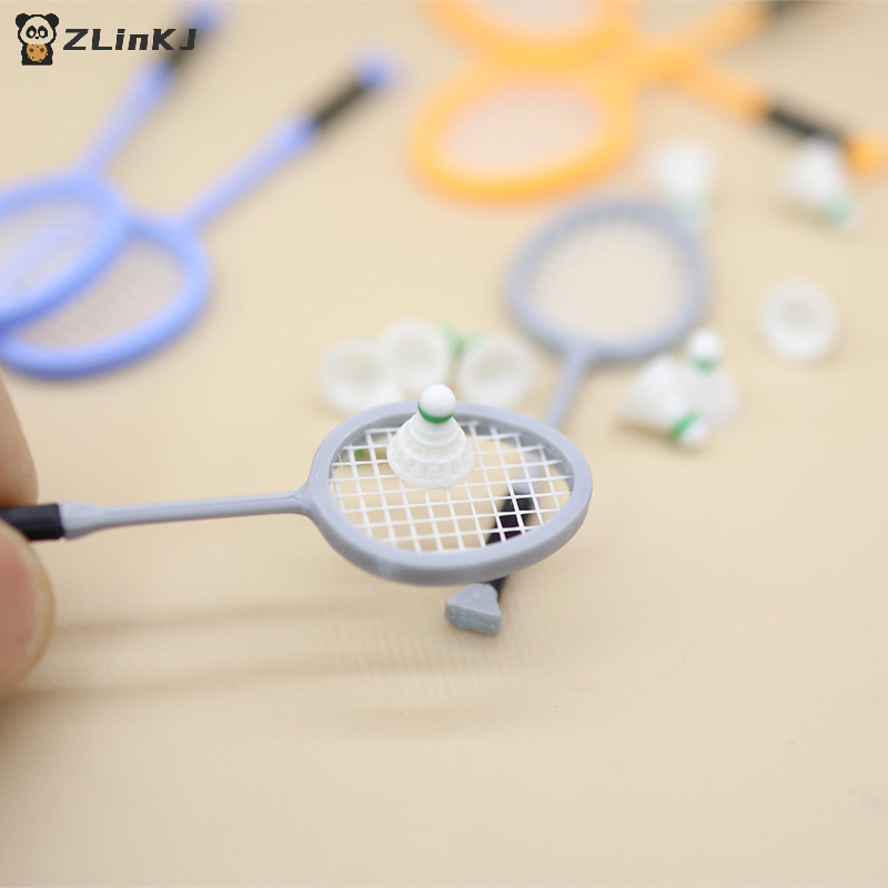 ▶1Pair 1:12 Dollhouse Simulati - Badminton House reseña y precio