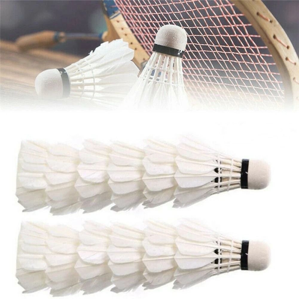 3/6/12Pcs New White Badminton  - Badminton House reseña y precio
