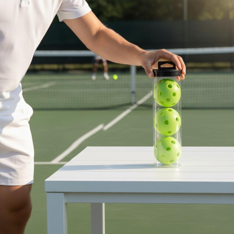Transparent Pickleball Storage - Badminton House reseña y precio