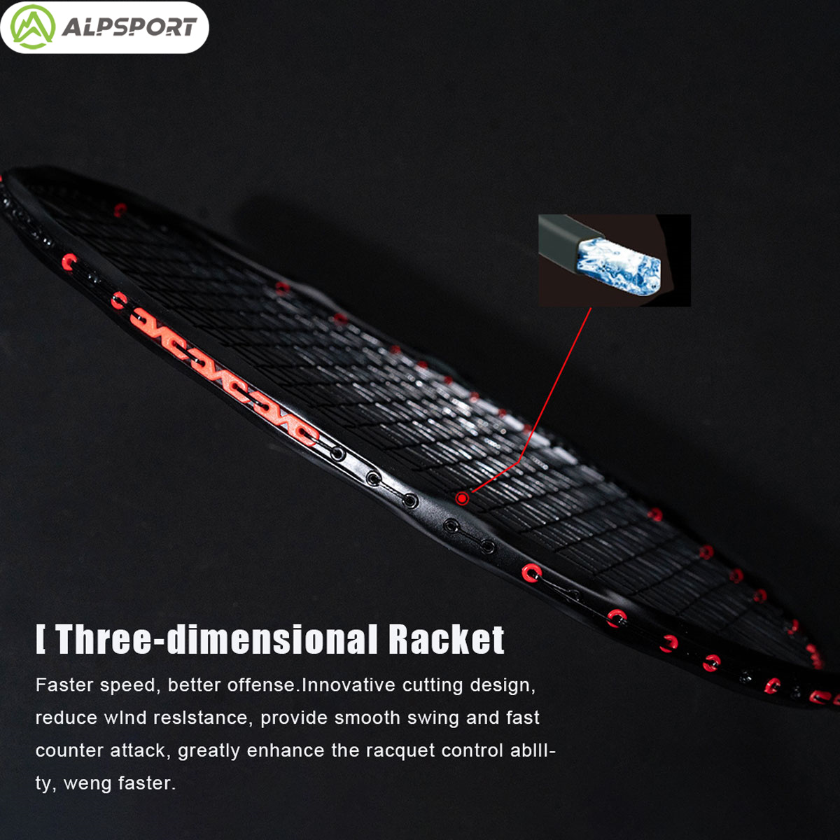 Alpsport MH-V5 5U 75g Wave Leg - Badminton Nylon Shuttlecock reseña y precio