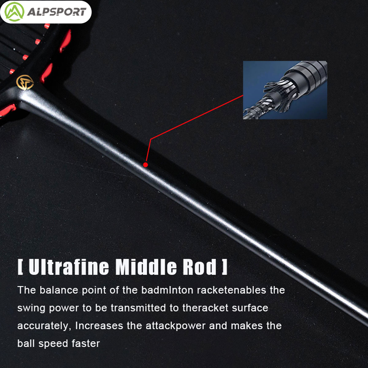 Alpsport MH-V5 5U 75g Wave Leg - Badminton Nylon Shuttlecock reseña y precio
