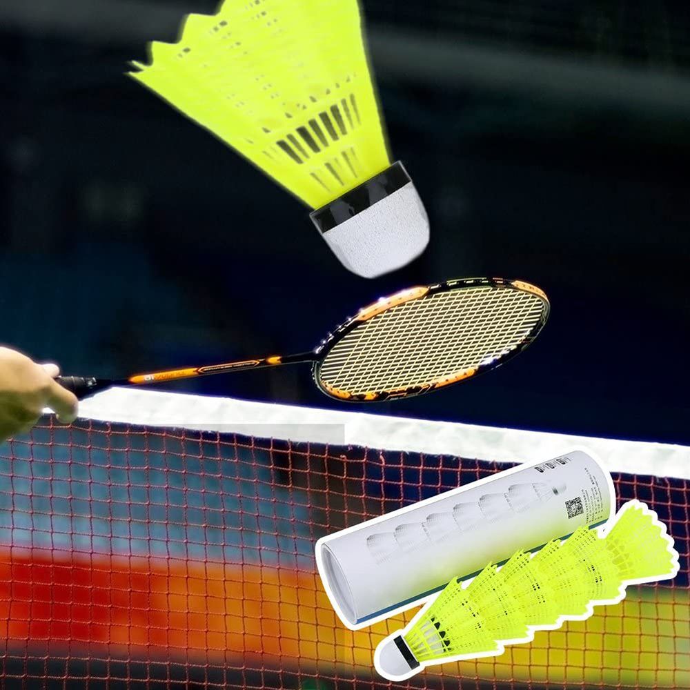 3/6/12Pcs Outdoor Sports Stabl - Badminton Nylon Shuttlecock reseña y precio