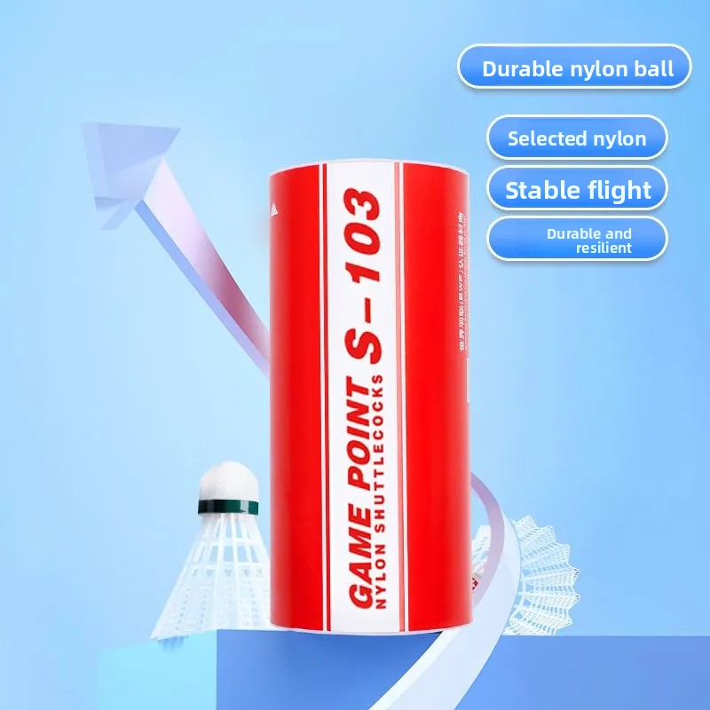 1tube 3pcs Kumpoo Badminton ba - Badminton Nylon Shuttlecock reseña y precio