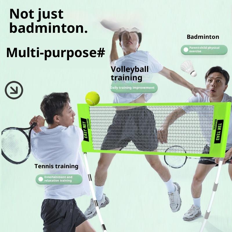 Folding Badminton Net for Outd - Badminton House reseña y precio
