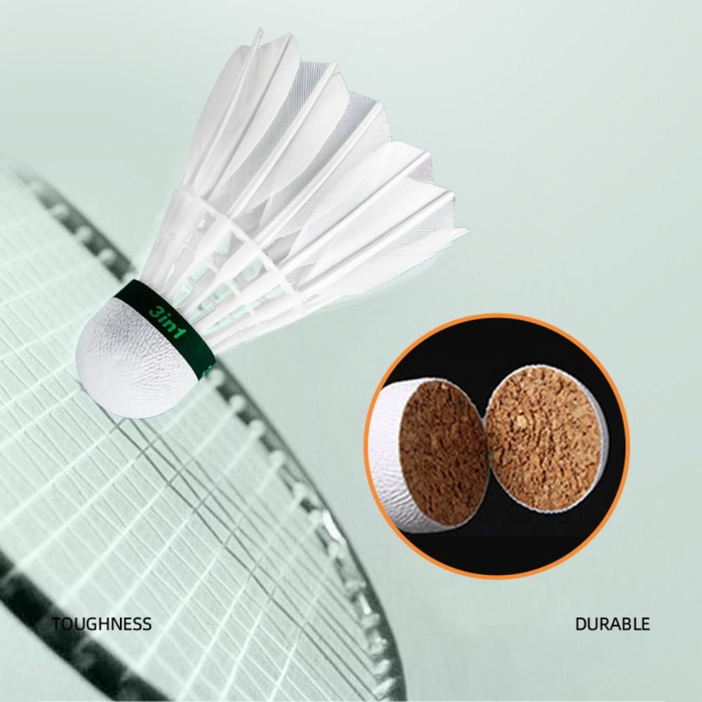 3/6/12PCS Professional Badmint - Badminton Nylon Shuttlecock reseña y precio