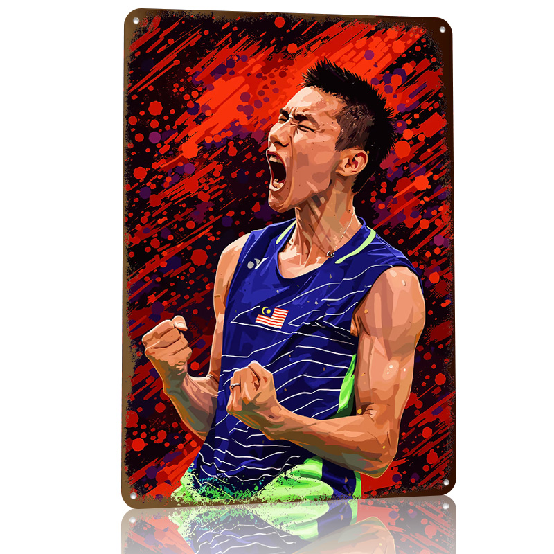 Badminton Player Celebrating V - Badminton House reseña y precio
