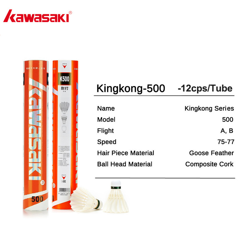 Kawasaki King Kong 500 / Queen - Badminton Nylon Shuttlecock reseña y precio