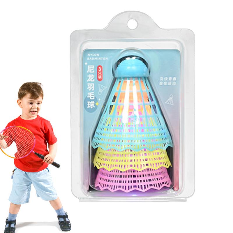 3pcs LED Badminton LuminousBad - Badminton Nylon Shuttlecock reseña y precio