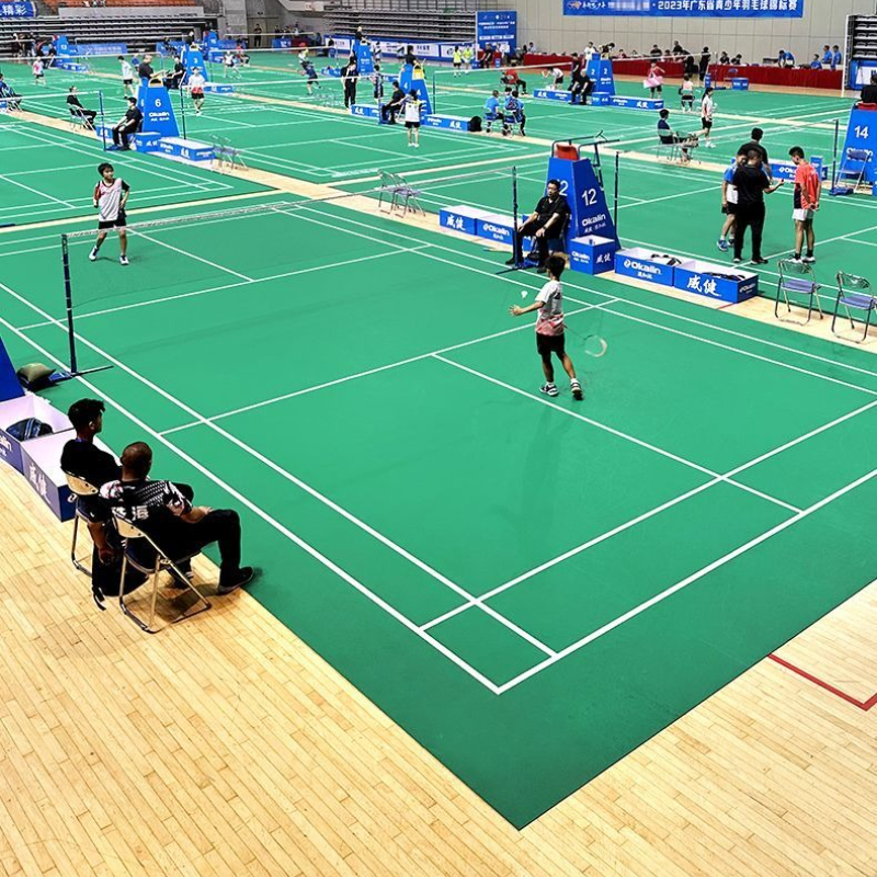Badminton court floor mat indo - Badminton Hall reseña y precio